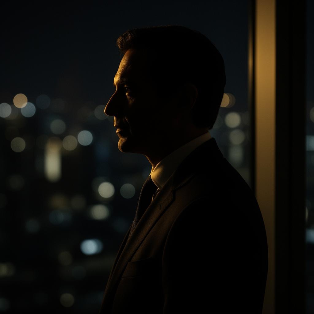 Executive silhouette